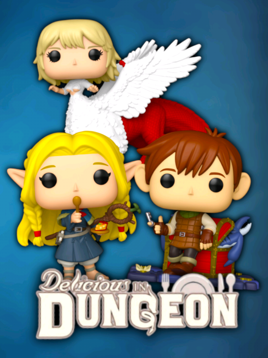 Delicious In Dungeon - Dungeon Meshi Anime Funko Pops! #deliciousindungeon #Dungeonmeshi #funko #funkopop #anime 