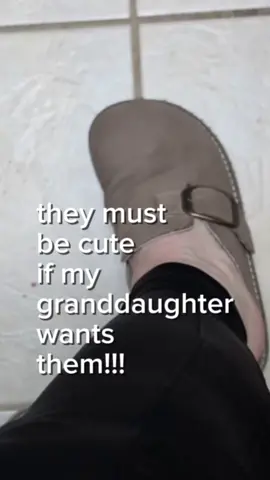 If I could I would get them in every color!! So comfy!! even my granddaughter likes them! #clog #suede #buckle #corksole #cushioninsole @Cushionaire 