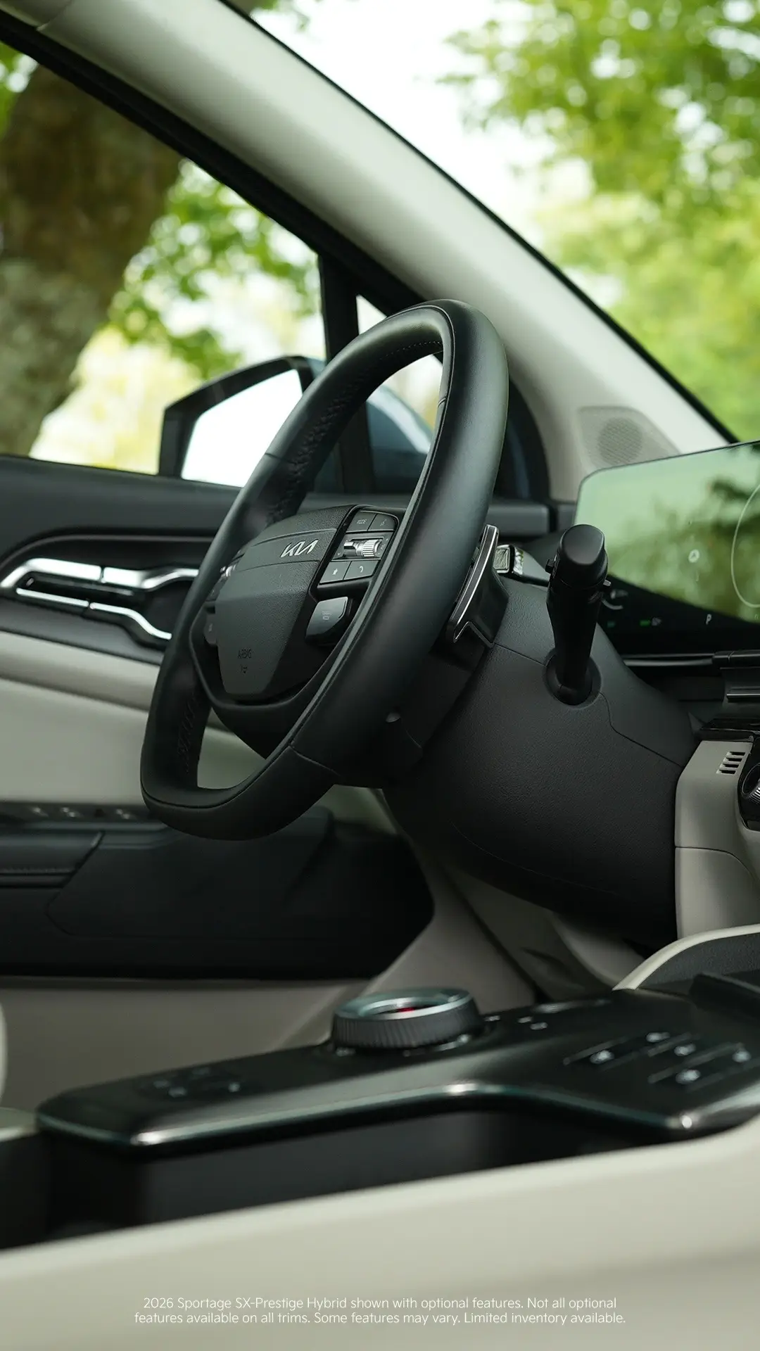 Big on screens. Big on vibes. #KiaSportage Hybrid 
