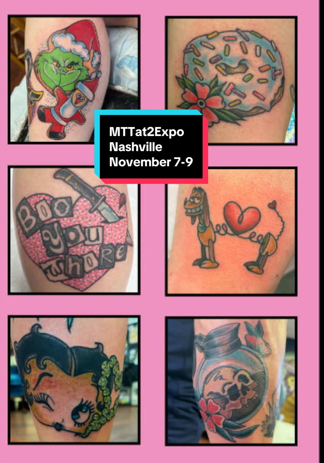 Helllloooo (Again!) #Nashville ! I am excited to be heading back to Music City for the Middle Tennessee Tattoo Expo on NOVEMBER 7-9! Tattoo conventions can be sooo over stimulating but are also sooo fun. I look forward to doing some fun tattoos and enjoy a variety of styles from black and grey dainty stuff to bold, bright and colorful ! My books are now open for the show - all appointments require a nonrefundable deposit- dibs always given to wanna - do flash ! Love ya bye 👋! #tattooconvention #cutetattoo #traditionaltattoo #glittertattoo 