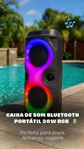 Perfeita para suas festas #som #portatil #praticidade #fyppppppppppppppppppppppp #viralvideos  https://s.shopee.com.br/70AyNIrK0g
