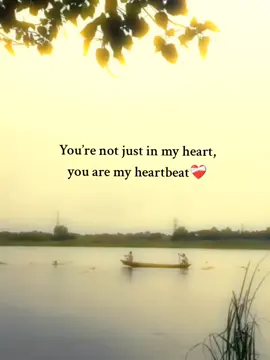 You’re not just in my heart, you are my heartbeat.#foryou#foru#viral#tiktok#unfreegemyaccount 