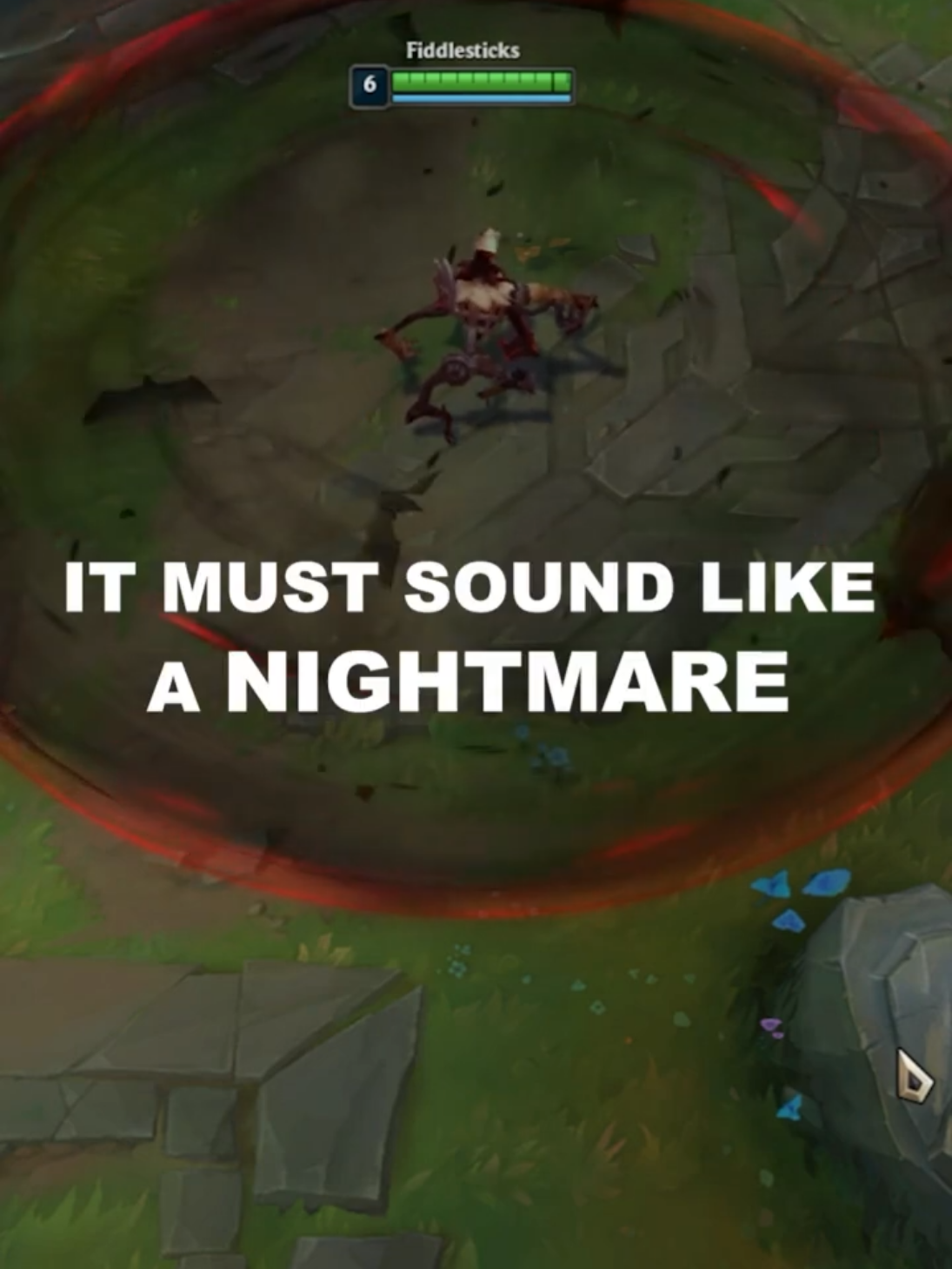 Can I recreate Fiddlesticks ultimate without hearing it?  In this Soundblind Challenge, I use everyday sounds like cracking eggs, wood creaks, newspapers and even a hair dryer to rebuild his ulti step by step. 💀 Watch till the end to hear the full recreated Fiddlesticks Ulti! #LeagueOfLegends​ #Fiddlesticks​ #SoundDesign​ #YouTubeShorts​ #Crowstorm​