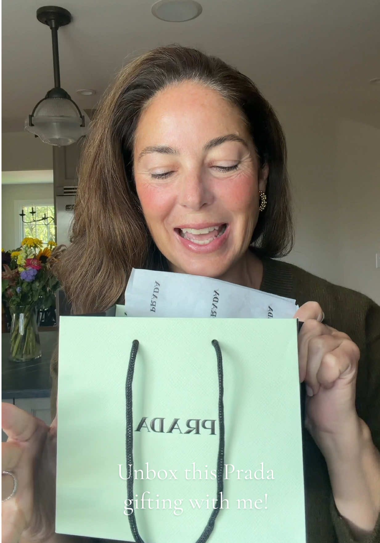 I have officially made it to the big time! Inbox this @pradabeauty gift with me. They know their target audience for sure! #unboxing #prada #thisis50 
