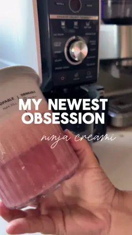 This was just protein powder and milk… are we joking?! @Ninja Kitchen I have maple protein powder coming and I can’t wait to try it as an ice cream 🤌🏻