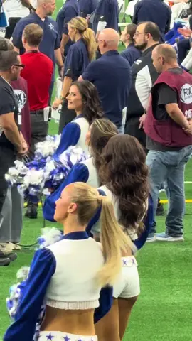 Dallas Cowboys Cheerleaders America’s Sweethearts DCC at AT&T Stadium in Arlington, Texas.  #AmericasSweethearts #netflix #dcc #thunderstruck #nfl Week 2 Home Opener against the NY Giants. 