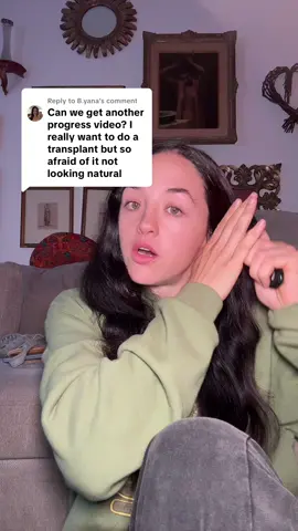 Replying to @B.yana #hairtransplant #femalehairtransplant 