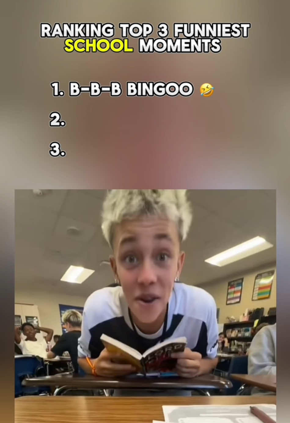 Top 3 Funniest School Moments #fyp #foryoupage #viral #top3 #funniestschoolmoments 