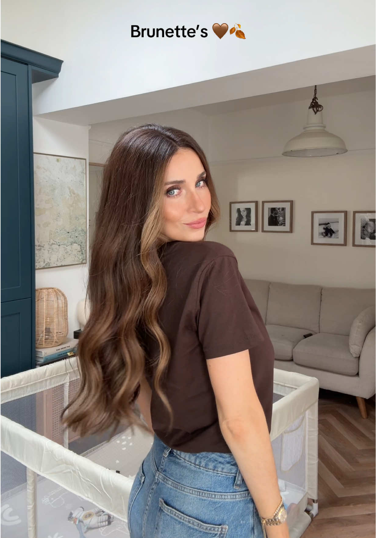 Little hair refresh for autumn 🤎🍂  #hairtok #balayage #brunette #brunettebalayage 