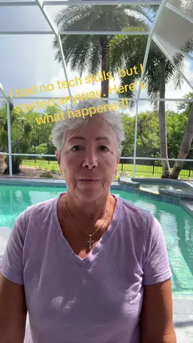 I had no tech skills but I started anyway. Here’s what happened!#creatorsearchinsights #onlinebusiness #digitalmarketing #makemoneyonline #over50