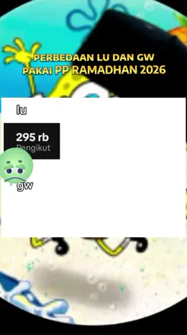 menuju ramadhan PP RAMADHAN SPONGEBOB KOPIAH para kades berbahagialah menjelang ramadhan tiba . mungkin saya sedikit kurang meneror anda 🙏🙏🙏#viral #ppramadhan2026🙏 #ppspongebob #masukberanda #fyp 