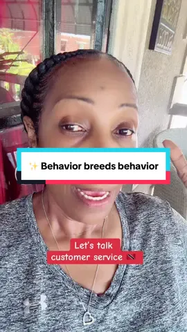 Behavior breeds behavior
