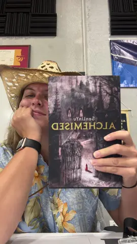 IT HAS ARRIVED!! Don’t mind the fit it’s sprit week and I WILL NOT be seen as a boring teacher  #alchemised #BookTok #writertok #writing #dramione            