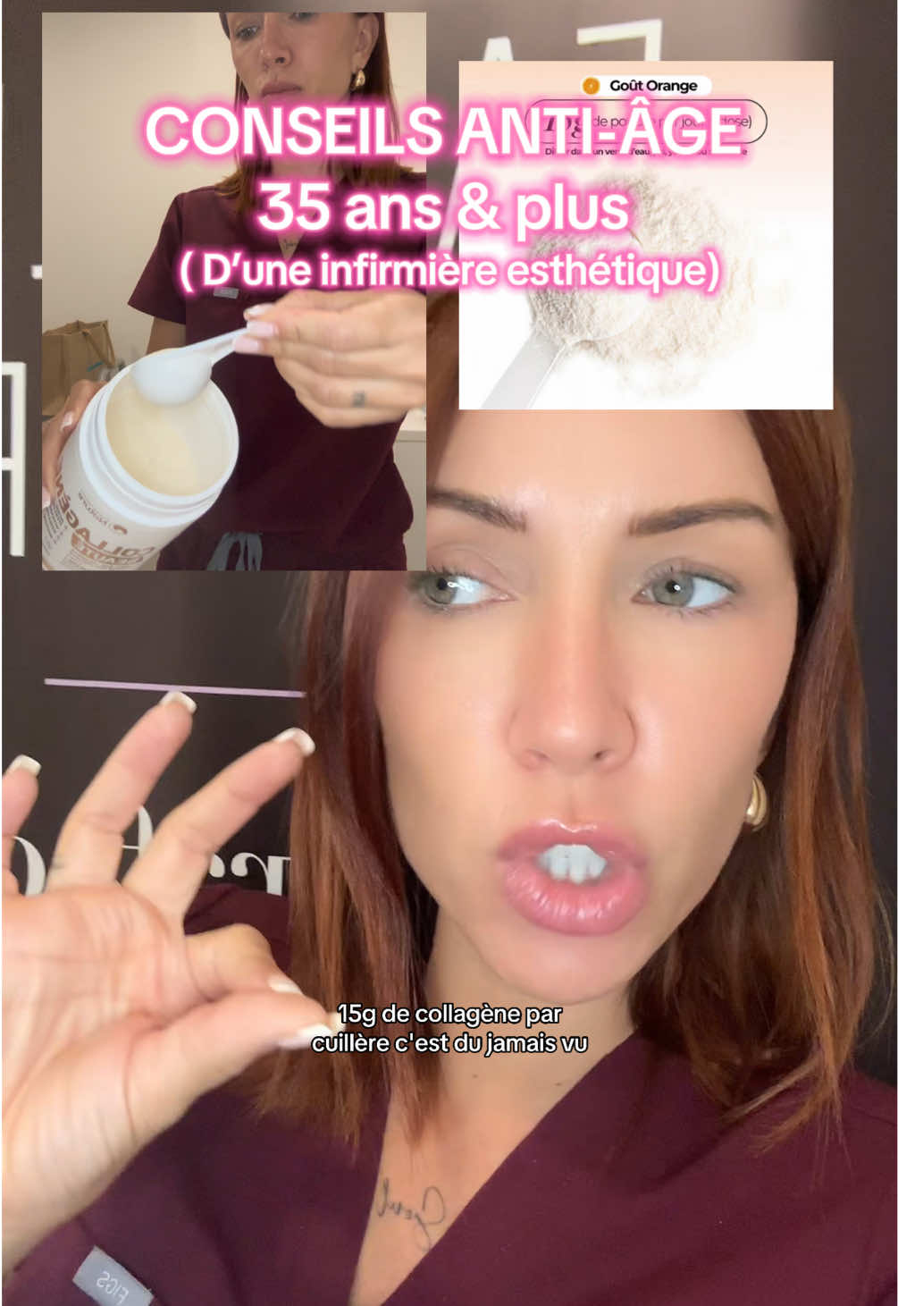 Bien vieillir comme du bon vin 🍷 Écoutez bien jusqu’à la fin 🤭 #antiage #rejuvenation #microneedling #collagene 