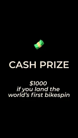 💵$1000 cash prize for the 1st bikespin🏆 Australia, Brazil, France, Poland... NOBODY has yet managed to land this 