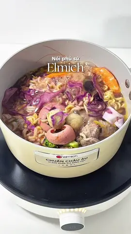 1 em nồi xinh tiện lợi decor cho căn bếp đến từ nhà @Elmich VN Shopping #elmich #noiphusu #nauan #unboxingvideo #siyka 