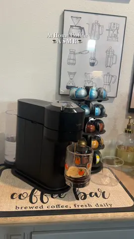I have lived here a year and never made a nespresso coffee here…☕️ #kierstincarter #fyp #icedcoffee #Home #asmr @Nespresso 