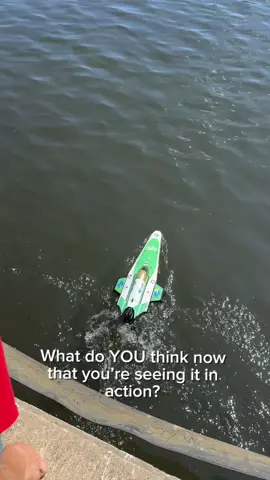 This RC Boat has WINGS and Literally Flies on the Water! #rcboat #rctoy #technology #hydrofoil #speedboat