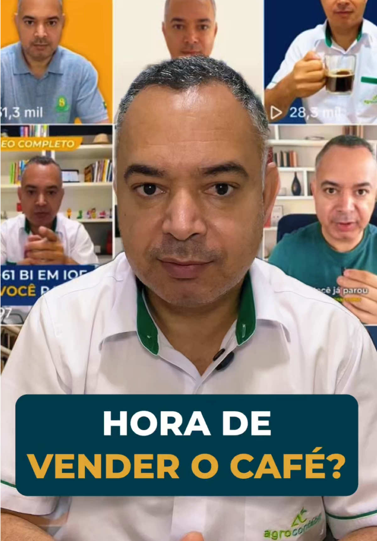 💡 ATUALIZAÇÃO DO MERCADO DO CAFÉ Há dois meses, no vídeo que viralizou, eu falei para ter calma e não vender no pânico da tarifa. Quem segurou, viu negócio bater R$ 2.400 por saca. ☕ Hoje muitas praças estão em R$ 2.100–2.200 — uma diferença de até R$ 300 por saca. Cada real faz diferença: adubo, mão de obra, energia… Agora é hora de avaliar com estratégia: 👉 Quem precisa de caixa, pode vender parte. 👉 Quem tem fôlego, pode escalonar e acompanhar clima, câmbio e estoques. Não é previsão, é informação para decisão. Como está a sua comercialização? 👇 Comente o maior preço que você já fechou este ano. #cafeicultura #mercadodocafe #produtorRural #agrobrasil #cafedobrasil         