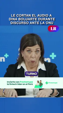 Rosa María Palacios cuestiona a Dina Boluarte, quien fue interrumpida en la ONU en Nueva York cuando le apagaron el micrófono por exceder el tiempo de su intervención. #noticias #rosamariapalacios #singuion #LaRepública #viralvideos #fyp #perú #paratii