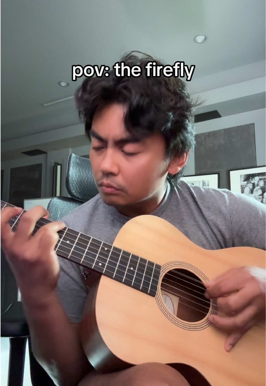 perspective of the firefly in the song fireflies #guitar #song #music #fireflies #owlcity 