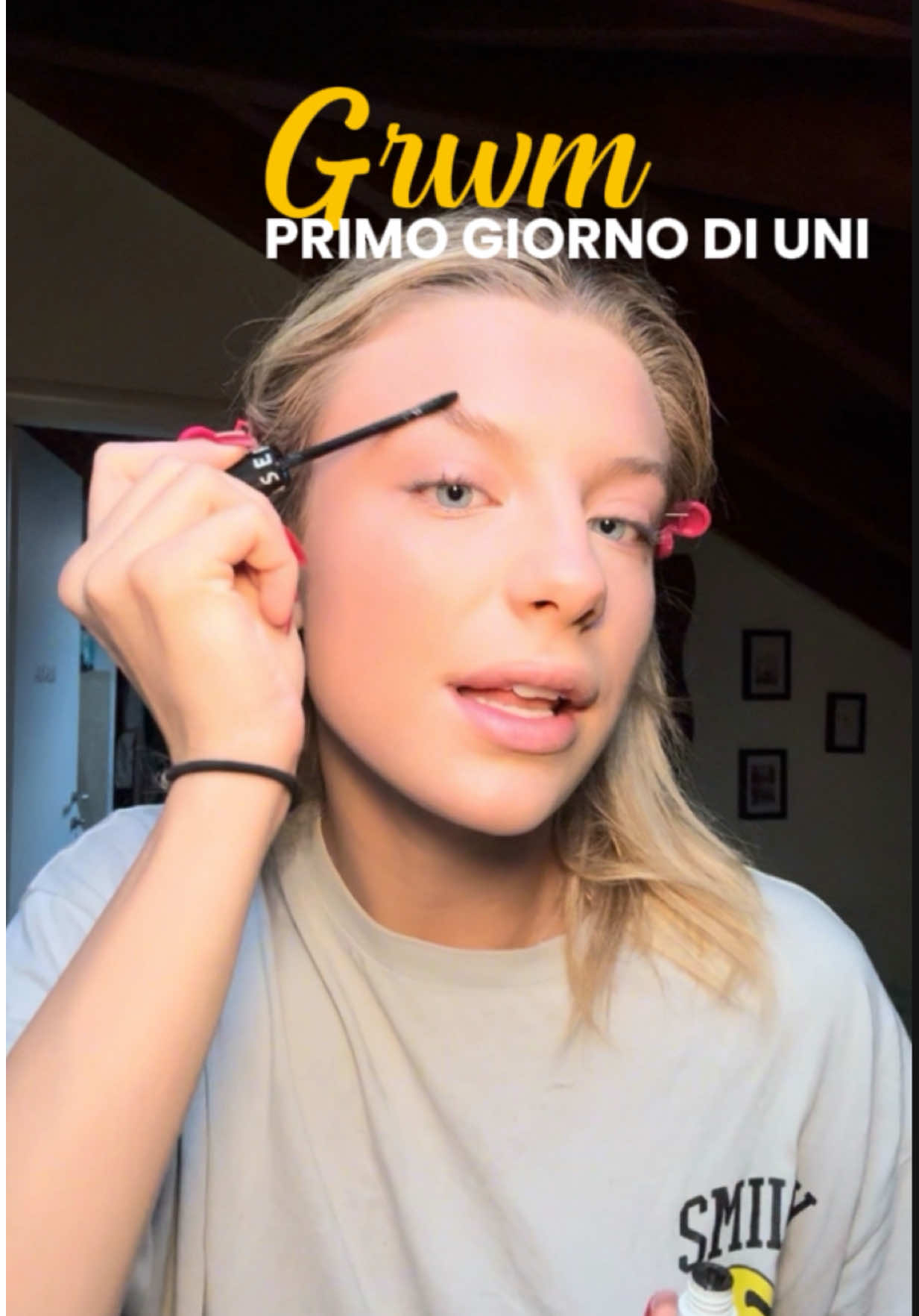 GRWM PER IL MIO PRIMO GIORNO DI UNIVERSITÀ!! 👩‍🎓 