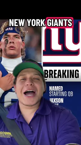 JAXSON DART EL NUEVO QB TITULAR EN LOS GIANTS!! #nygiants #jaxsondart #nflnews #nfl #nflfootball 