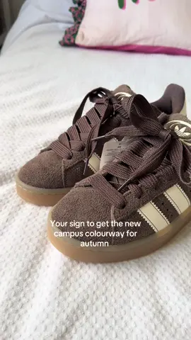 God these are GORGEOUS!!! My fav autumn wishlist item ticked off🍁🍂🥮 #trainers #campus #adidas #newtrainers #haul @adidas 