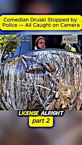 Comedian Druski Stopped by Police — All Caught on Camera #cops #police #bodycam #news