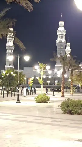 حيعلات من أذان العشاء# من رحاب مسجد قباء# المؤذن . #فيصل_عيد_الحمدي