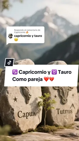 Respuesta a @Capricornio 🔥 #capricornio #tauro #AmorZodiacal #AstroParejas #Zodiaco2025 