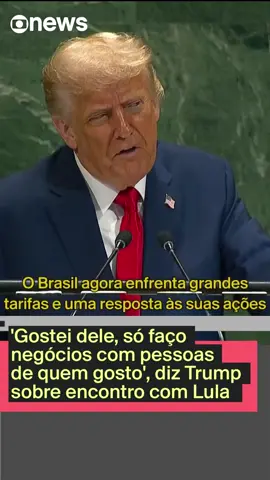 TRUMP SOBRE O BRASIL — Veja o momento em que Donald Trump fala sobre o Brasil e sobre Lula, durante discurso na Assembleia da ONU, nesta terça-feira (23). O presidente dos EUA falou em 