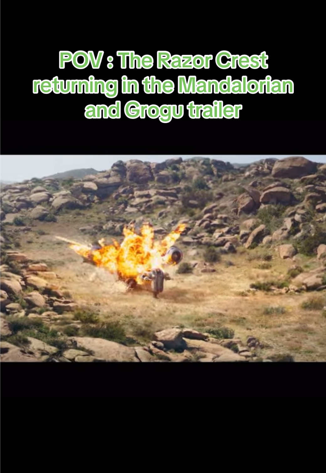 They really threw some yellow duct tape on top and called it a day 😭🙏 #mandalorian #themandalorianandgrogu #razorcrest #riseofskywalker #cosmonautvarietyhour #grogu #starwarsmemes #starwarsfan #dindjarin #starwarstiktok #palpatine #soloproductions #fyp 