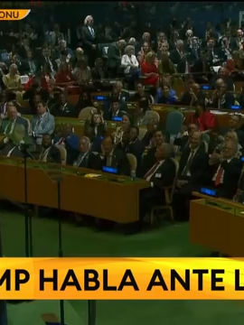 Fuerte discurso de Donald Trump en la Asamblea General de la ONU: 
