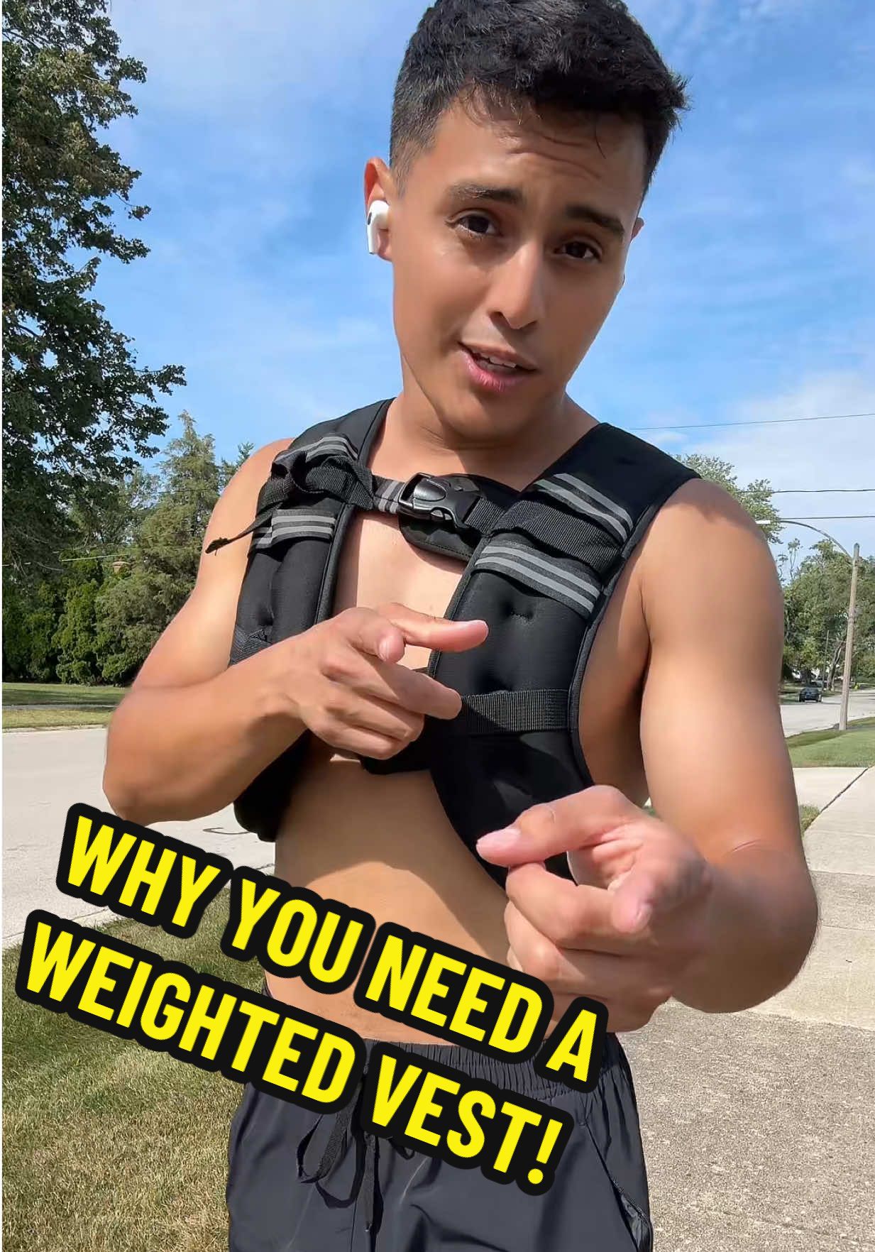 You will NEVER see me running, but weighted walking? Cardio on easy mode 🙏