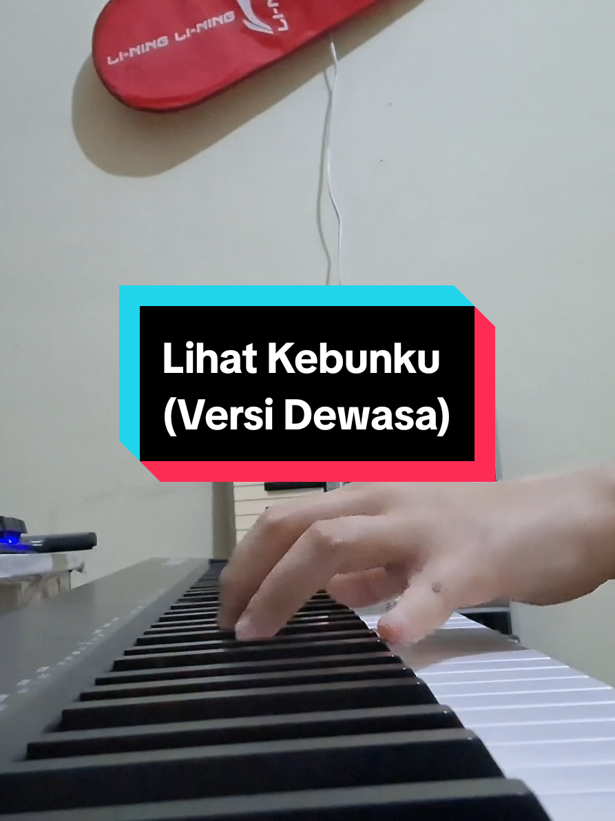Lihat Kebunku 🥀 @____akujeje  #piano #pianocover #lihatkebunku #classicalmusic #pianopop 