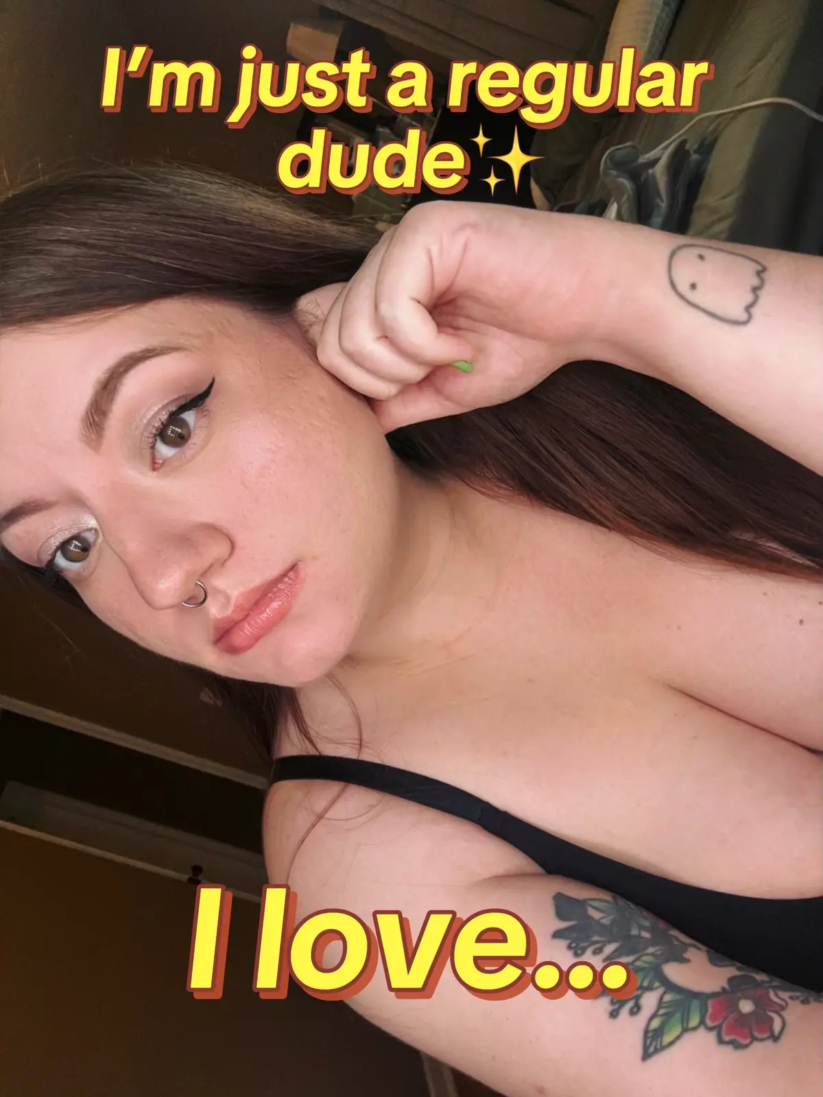 ✨ As someone with a million hyperfixations, there’s never enough space in the world to list everything I love. I’m constantly diving into new passions, but a few of my favorites include plants & houseplant care 🌱, crystals & all things witchy and spooky 🔮, creating art & DIY projects 🎨, antiquing & thrifting vintage treasures 🕰️, experimenting with makeup, specifically eye looks 💄, gaming 🎮, being cozy at home watching Lord of the Rings with my husband and baby 🏠, and getting lost in RPGs, D&D, and all things fantasy 🧝‍♀️. If you’re into cozy vibes, creative hobbies, or just exploring every aesthetic possible, we’ll definitely get along. 🌸