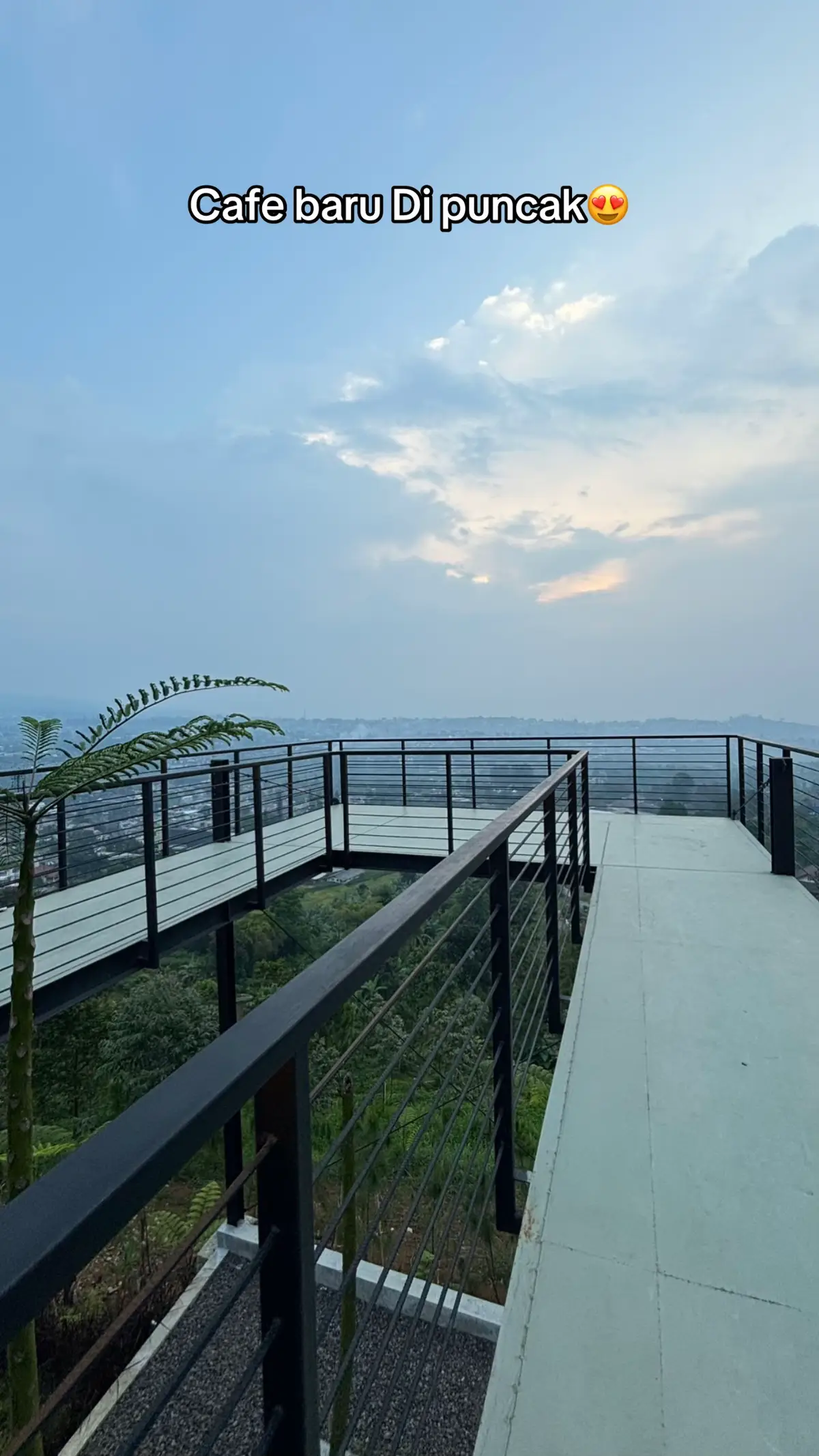 THE DAUN Cafe Puncak 😇😇 #thedaun #cafepuncak #puncakbogor #thedauncafe #update 