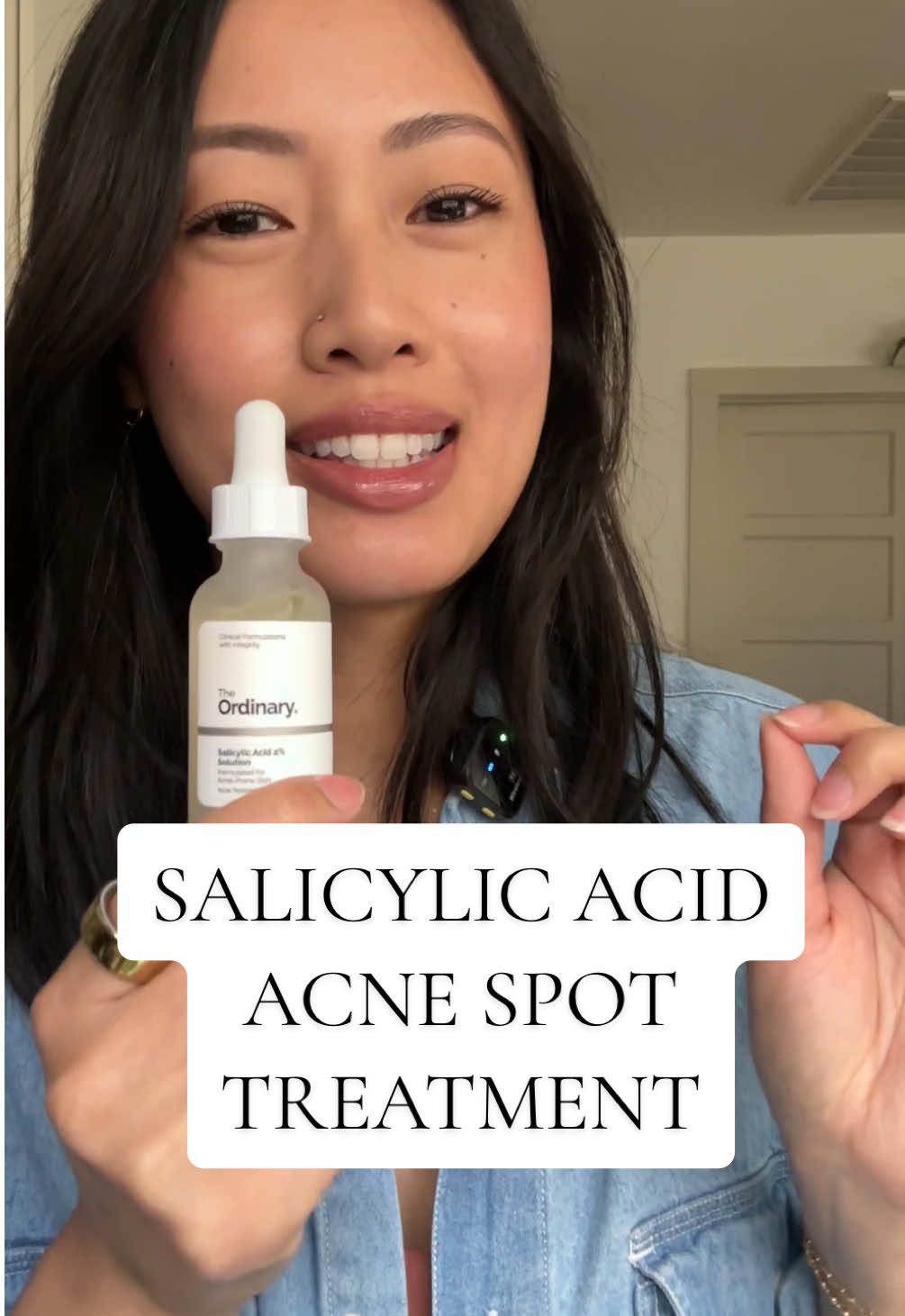 Love this as a spot treatment! #theordinary #salicylicacid #acnespottreatment #acneproneskin 