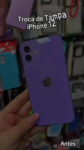 Troca de tampa iPhone 12 #trocadetampa #iphone #12 #iphone12 #consertocelular 