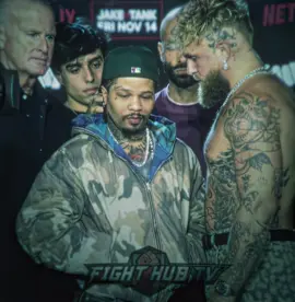 gervonta davis vs jake paul face off 😤 #gervontadavis #jakepaul #boxing #boxeo #boxingedit 