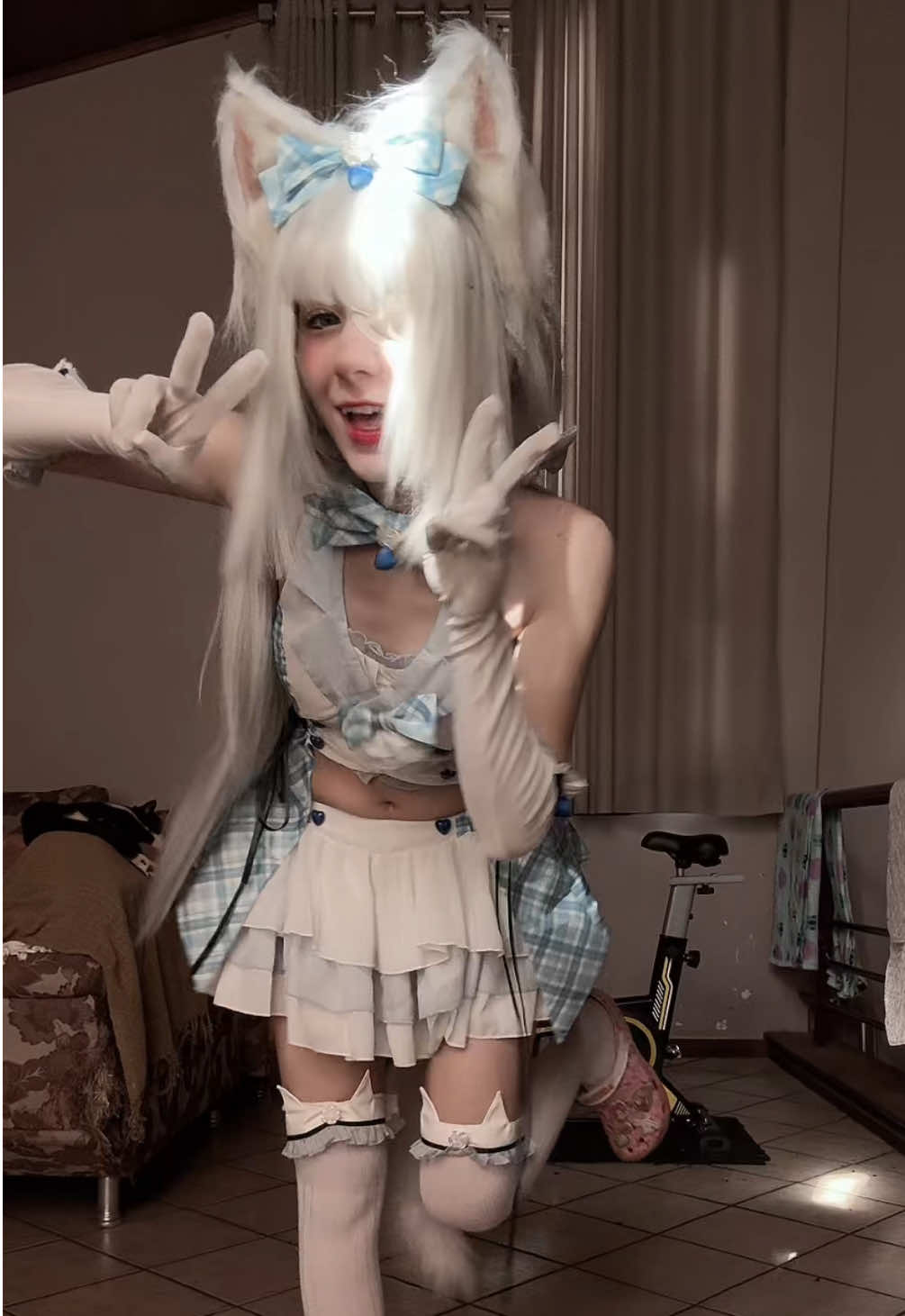 this damn sun // #vanilla #nekopara #vanillacosplay #cosplay #dance 