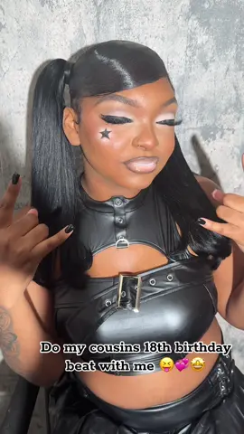 Happy birthday @THATGIRL💫👸🏽 ✨😚 #fyp #mua #makeupartist #tampamua #tampamakeupartist 