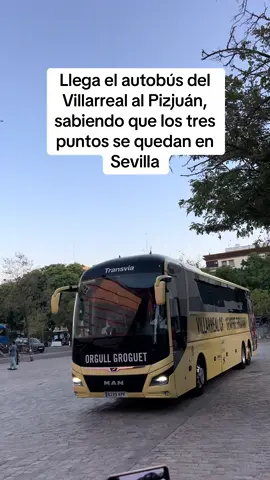 Llega el Villarreal al Pizjuán #sevillafc #futbol #villarreal #deportesentiktok 