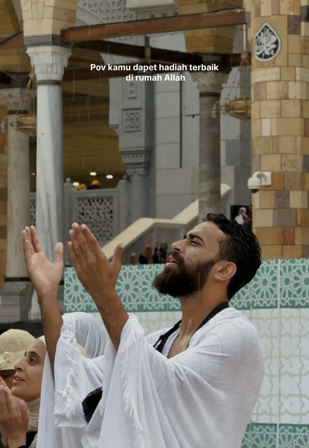 Ka’bah, 23 sept 2025. Indah banget yaarabb🥹 #hujanmakkah #kabah 