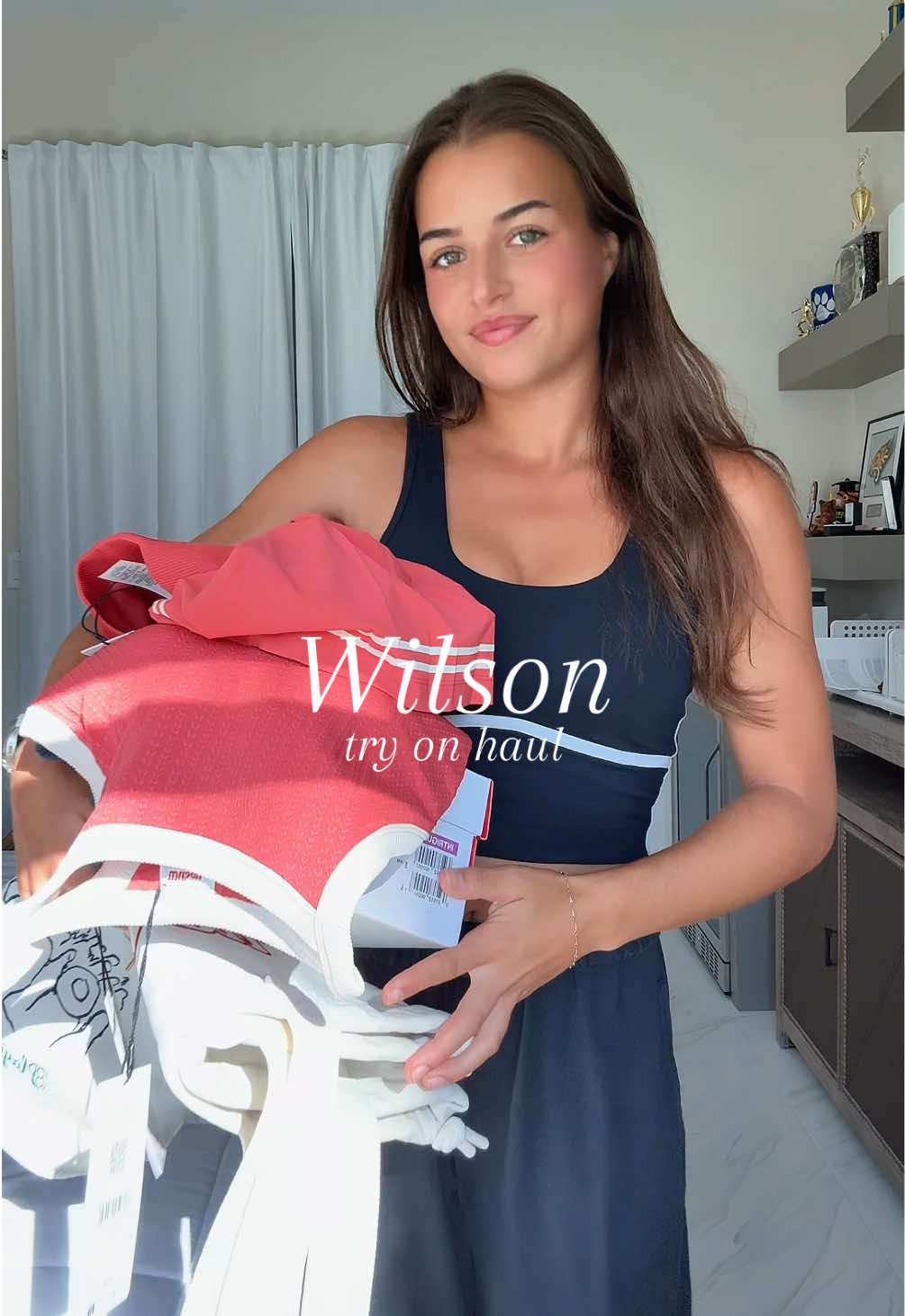 @Wilson Tennis try on haul 🎾🫶🏻 which outfit is your favorite?  #tennis #outfit #tennisoutfit #tryonhaul 