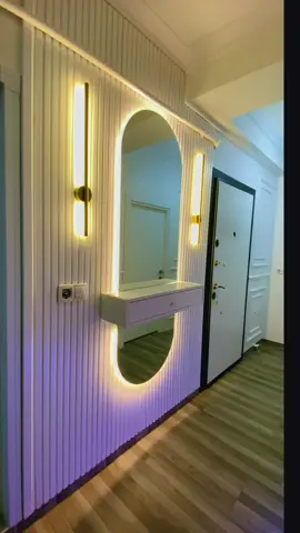 Mdf Lambiri ayna ve dolap modelimiz müşterimize hayırlı olsun ☺️ #dekor #mobilya #mimar #keşvetbeniöneçıkar #istanbul 