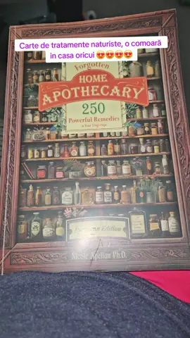 Voi ce leacuri băbești mai stiti de la bunicii voștri? 😍😍😍 #apothecary #natural #homeopatic #book 