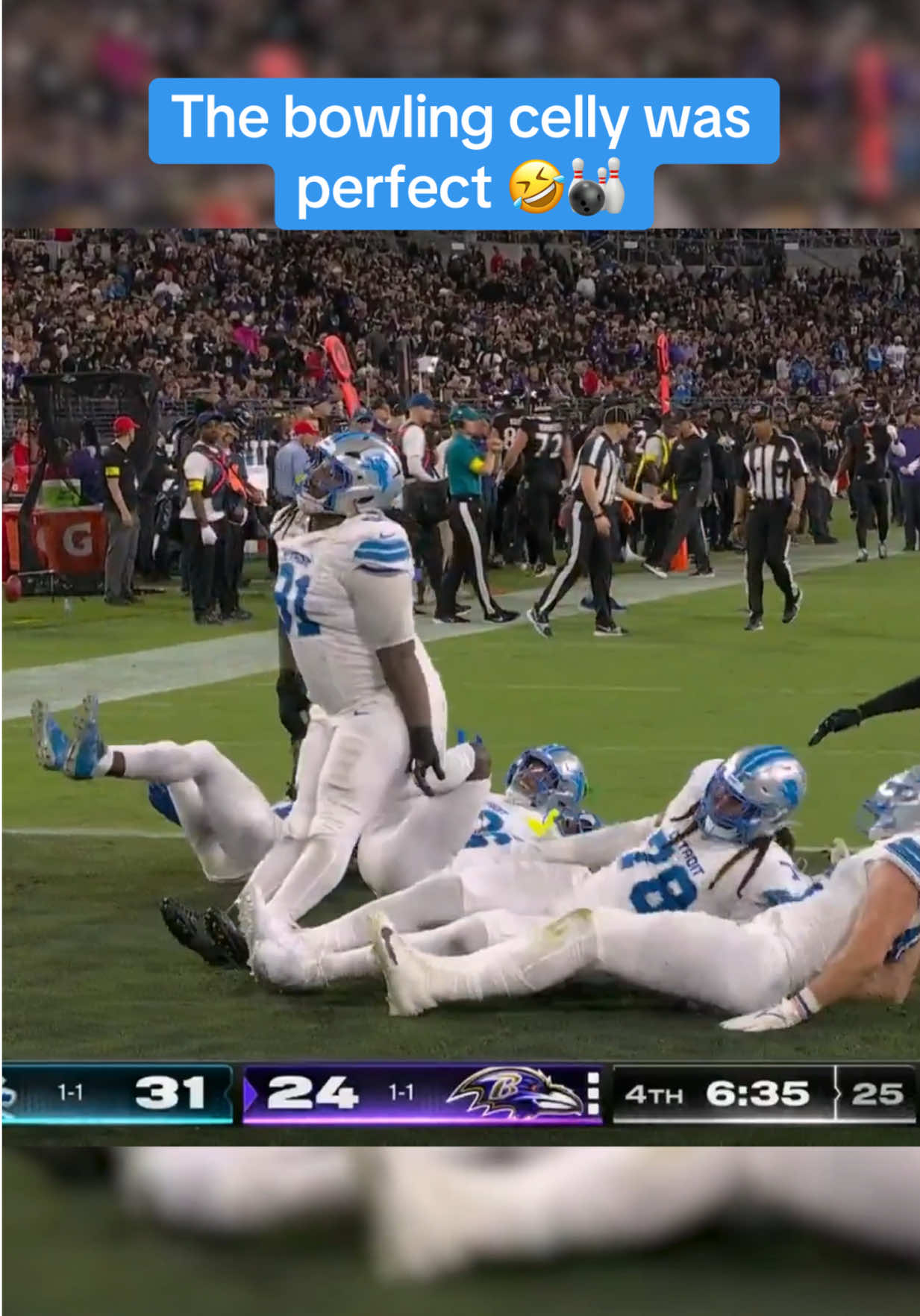 10/10, no notes 🤣 #DetroitLions #nfl #Football 