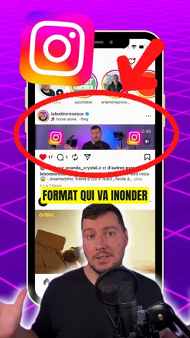 Ce NOUVEAU Format va INONDER Instagram   #anamorphic #trendinstagram #insta 